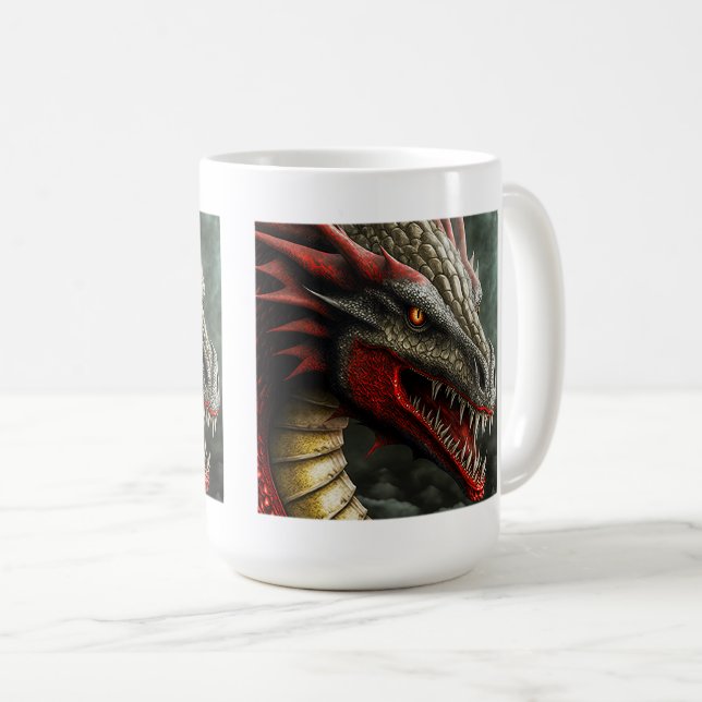 Dragon Classic Mug, 15 oz  Coffee Mug (Front Right)