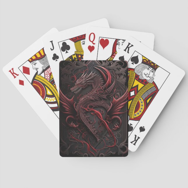 Dragon Classic Playing Cards (Back)