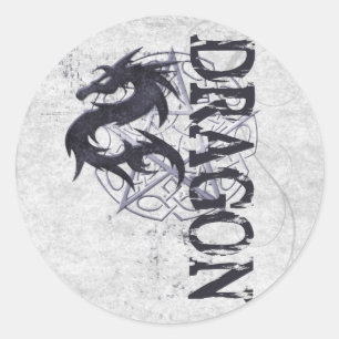 Dragon! Classic Round Sticker
