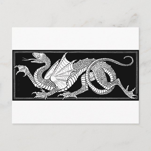 dragon-clipart-9- postcard (Front)