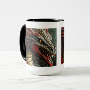 Dragon Combo Mug, 15 oz Mug