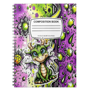 dragon composition book