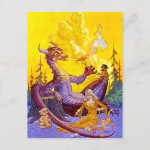 Dragon Cookout Postcard