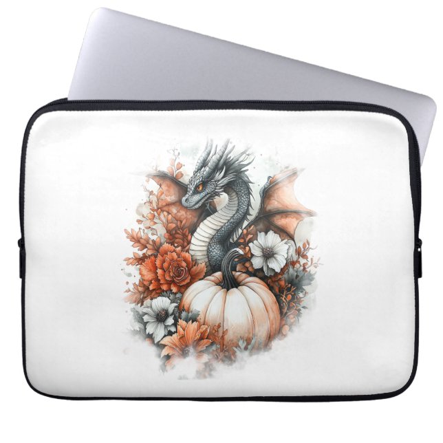 Dragon Country Pumpkin Laptop Sleeve (Front)