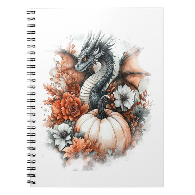 Dragon Country Pumpkin Notebook (Front)