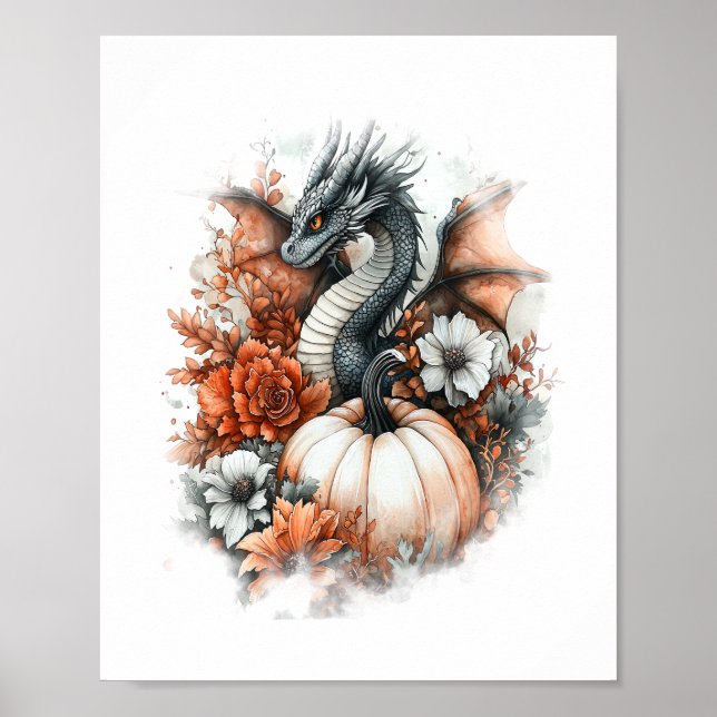 Dragon Country Pumpkin Poster (Front)