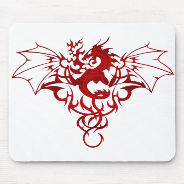 Dragon Crest Mouse Mat (Front)