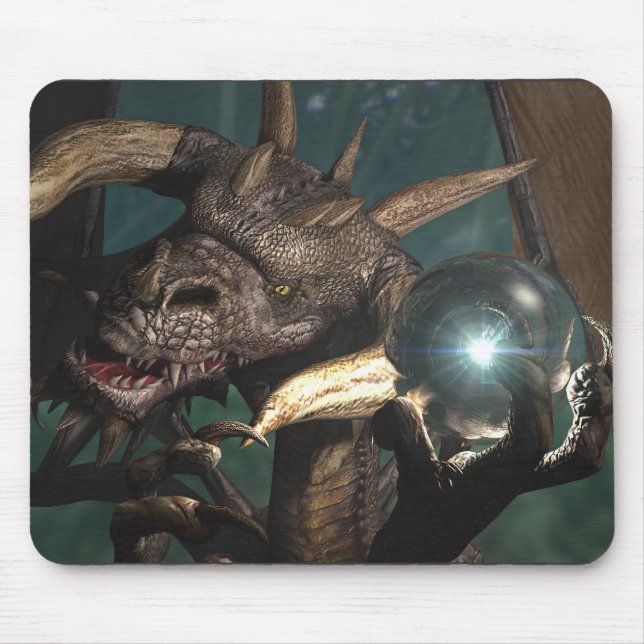 Dragon Crystal Mouse Mat (Front)