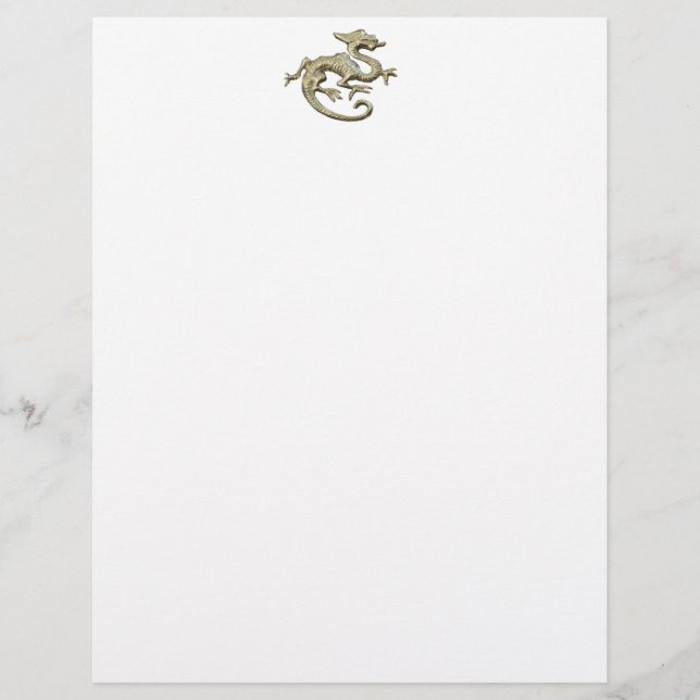 Dragon Custom Letterhead (Front)