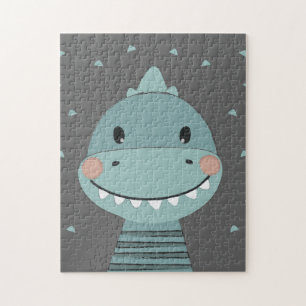 Dragon Cute Cartoon Kids Baby Boy Jigsaw Puzzle