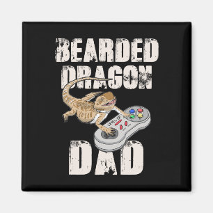 Dragon Dad Video Game Reptiles Pagona Gamers Magnet