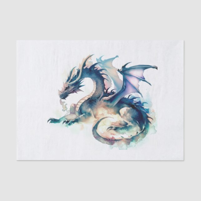 dragon delight  tissue paper (Front)