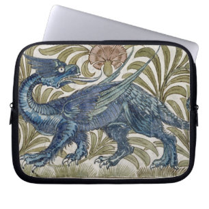 'Dragon' design for a tile (w/c on paper) Laptop Sleeve