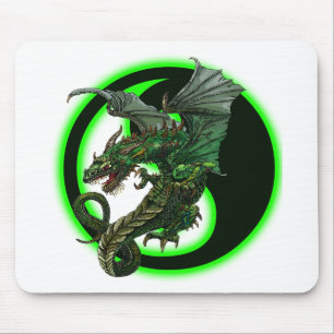 Dragon design mouse mat
