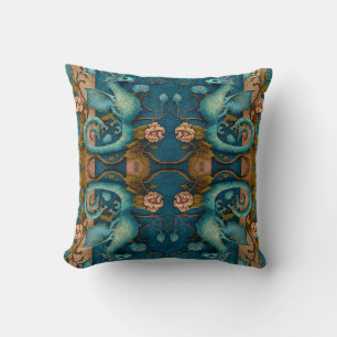 Dragon design Throw Pillow