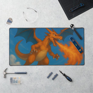 dragon desk mat