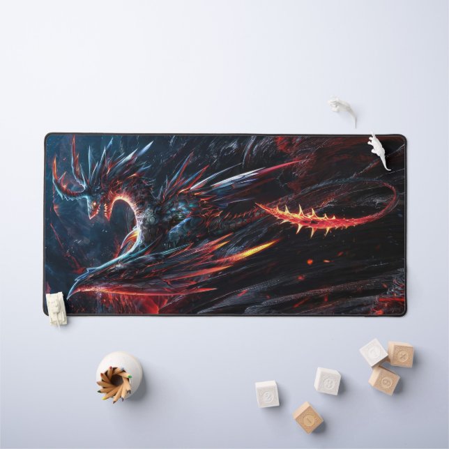 dragon desk mat (Kids Table)
