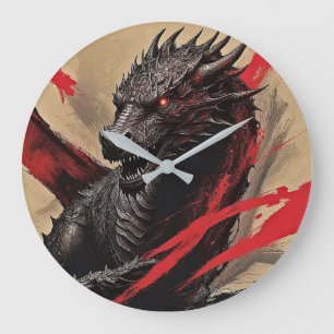 Dragon Dreamscape Wall Clock