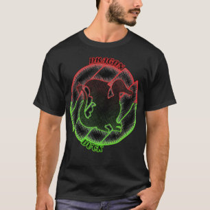 Dragon Duck Funny animal labrador print T-Shirt