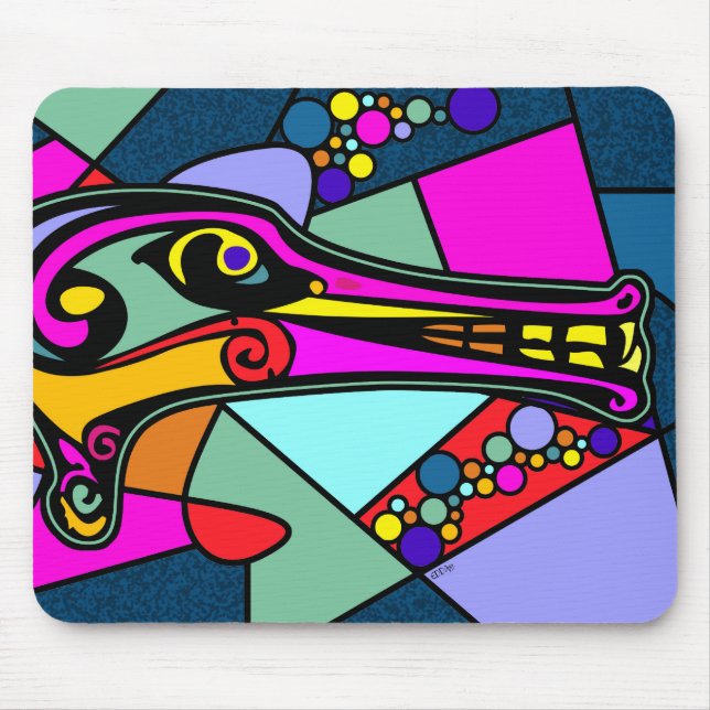 Dragon Duck Mouse Mat (Front)