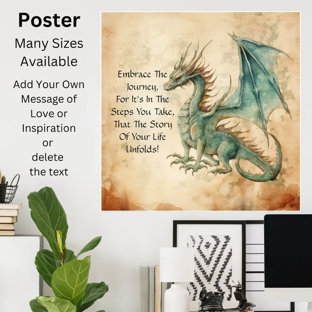 Dragon - Embrace The Journey Poster (Creator Uploaded)