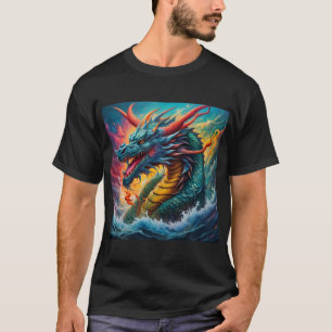 Dragon Emerge from the Ocean T-Shirt