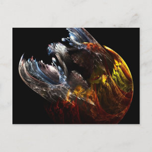 Dragon Emerging Postcard