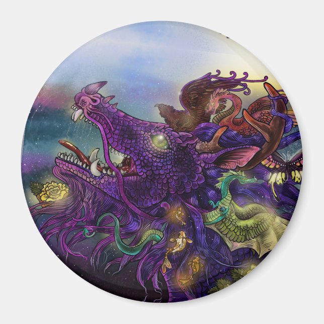 Dragon Enchantment   Magnet (Front)
