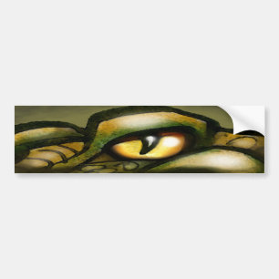 Dragon Eye Bumper Sticker