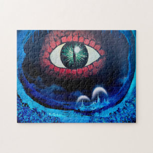 Dragon Eye Jigsaw Puzzle