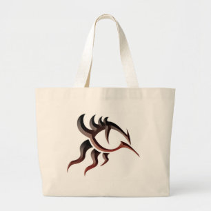 Dragon Eye Tat Large Tote Bag