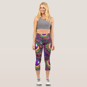 Dragon Eyes3 Capri Leggings