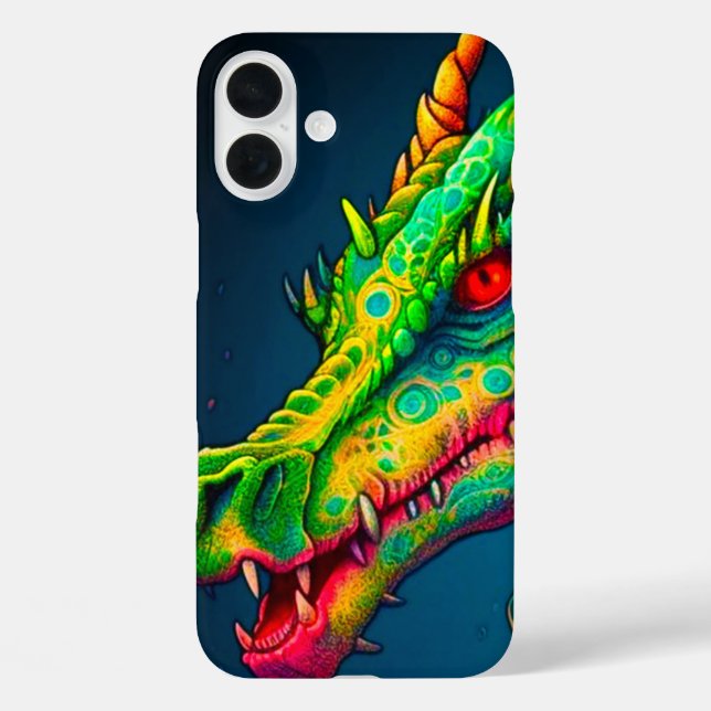 Dragon Face Phone Case (Back)