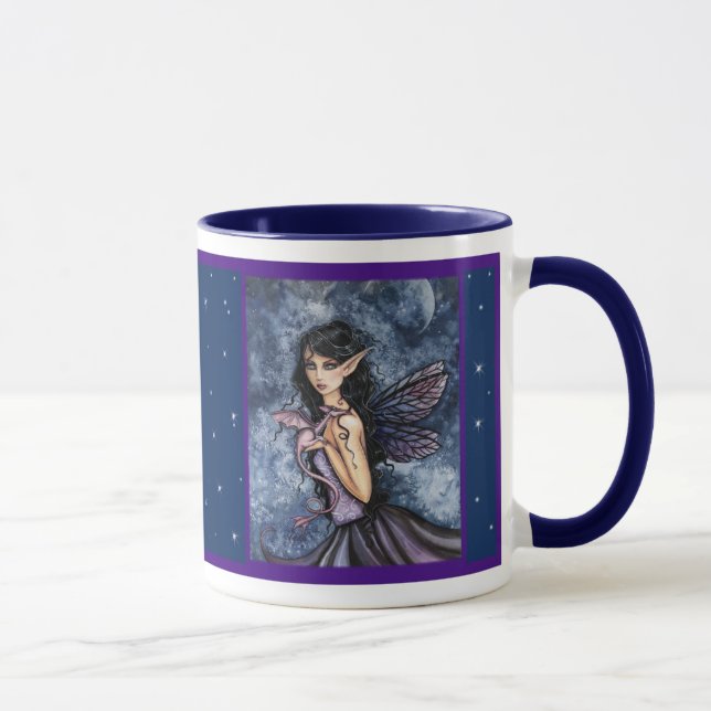 Dragon Fairy Mug by Molly Harrison (Right)