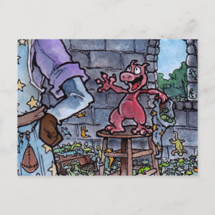 Dragon Familiar Postcard