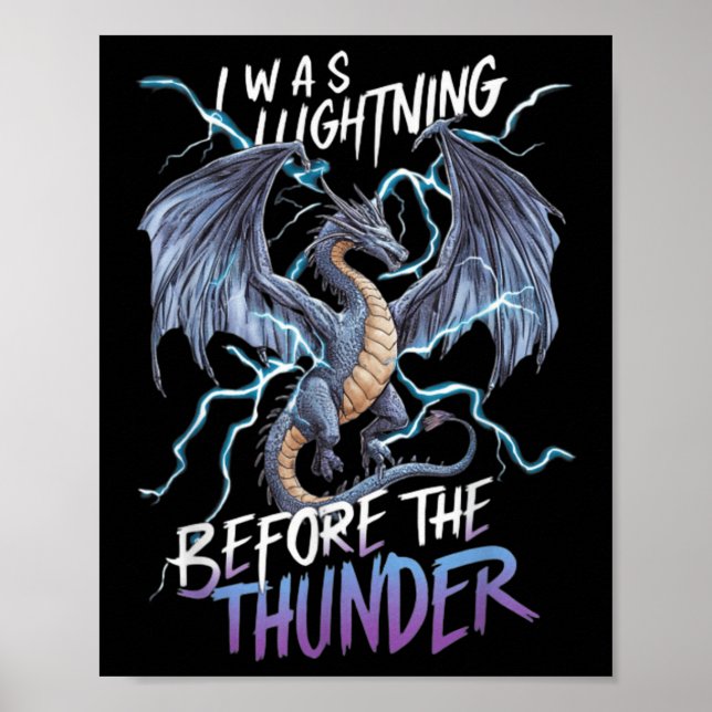 Dragon Fantasy Art Design  Poster (Front)