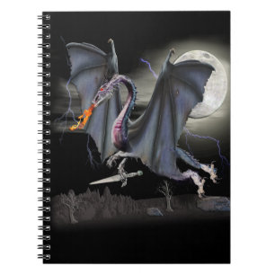 Dragon Fantasy art Notebook