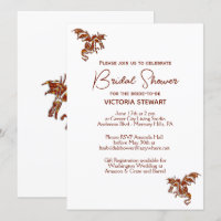  Dragon Fantasy Bridal Shower Invitation