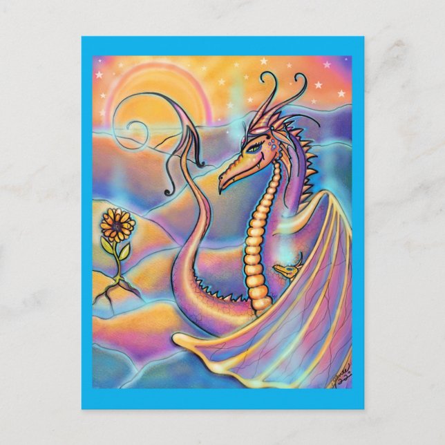 Dragon fantasy By Renee L. Lavoie  Postcard (Front)