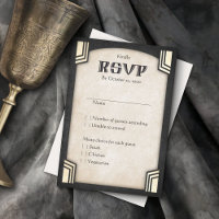 Dragon Fantasy Modern Deco Wedding