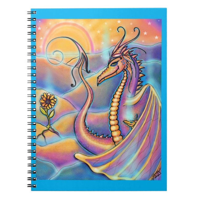Dragon fantasy notebook By renee L. Lavoie (Front)