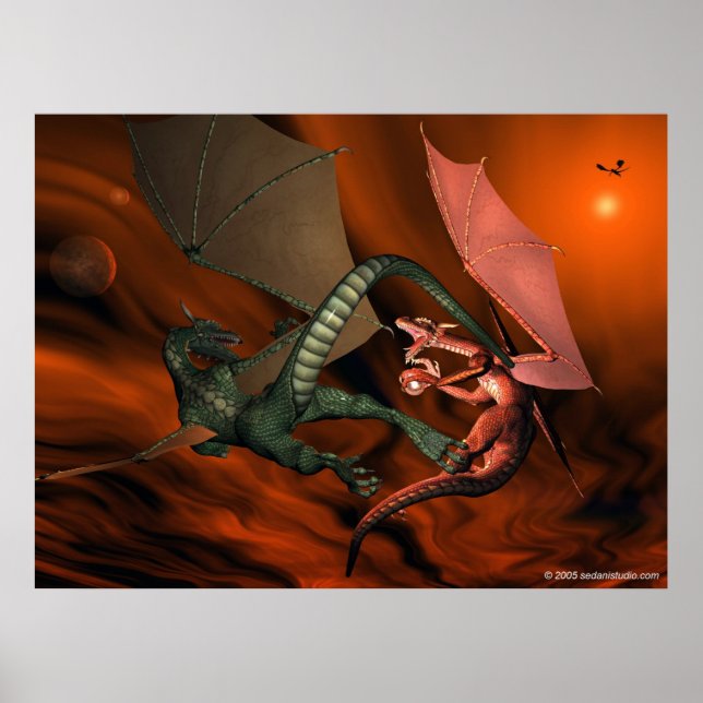 Dragon Fight Poster (Front)