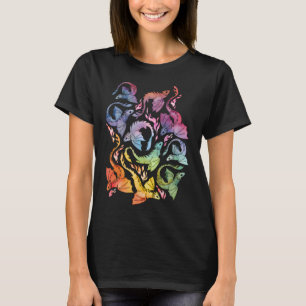 Dragon fire dark rainbow T-Shirt