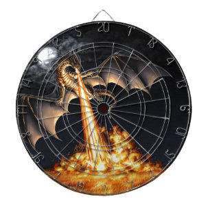 Dragon fire dartboard
