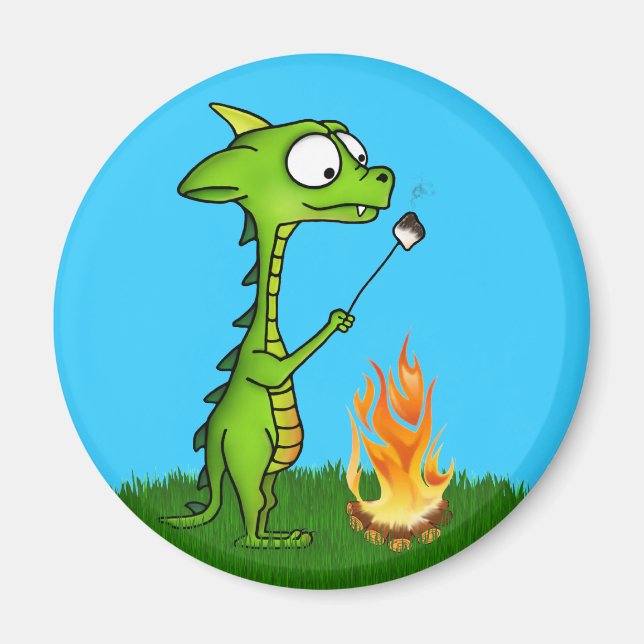 Dragon Fire Magnet (Front)