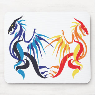 Dragon Fire Mouse Mat