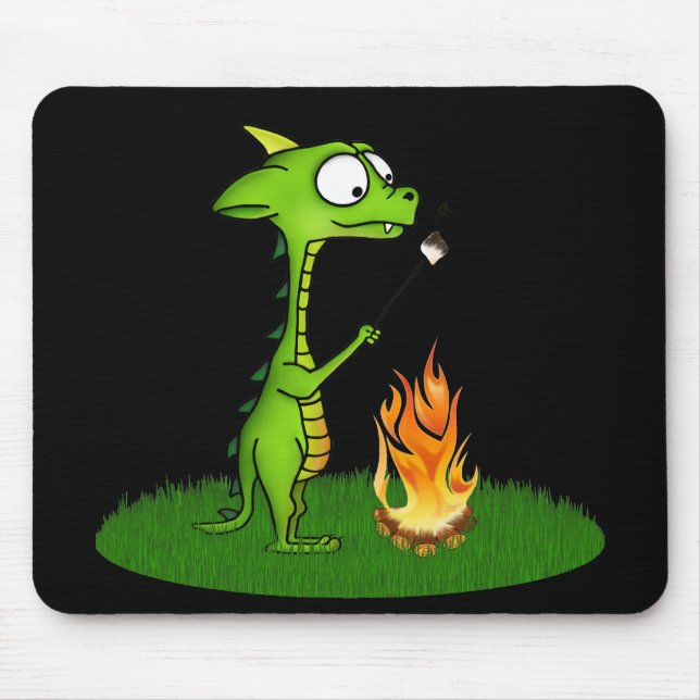 Dragon Fire Mouse Mat (Front)