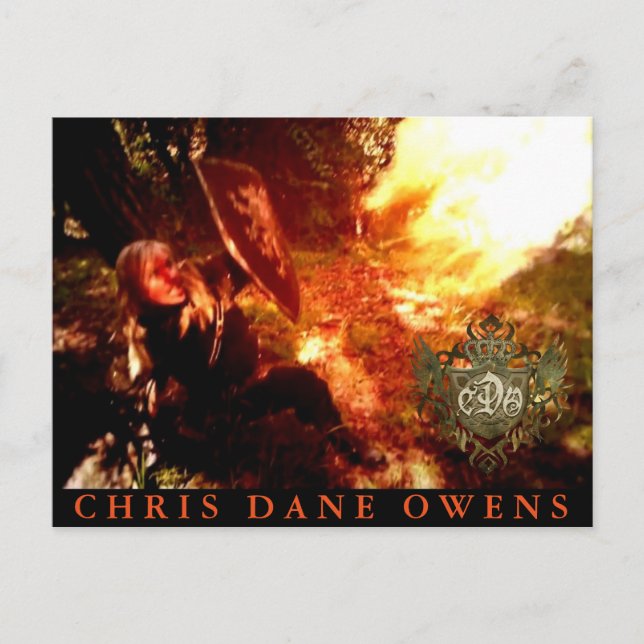 DRAGON FIRE POSTCARD (Front)