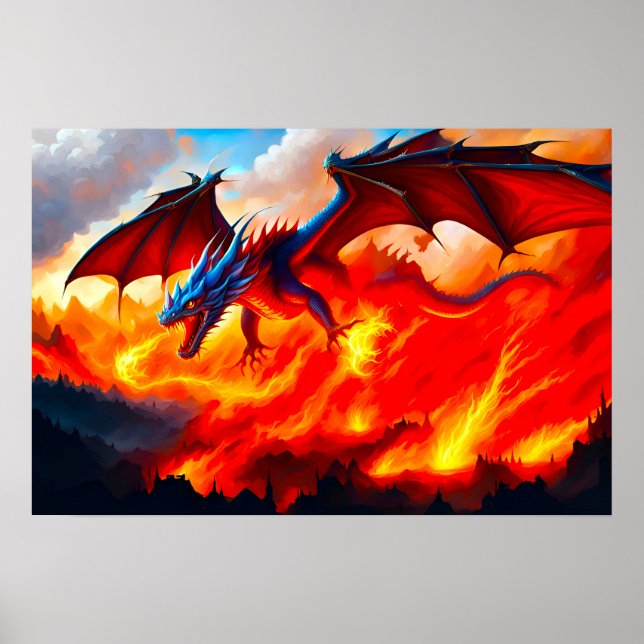 Dragon Fire Poster (Front)