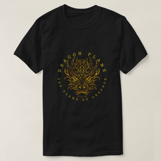 Dragon Fire T Shirt (Design Front)